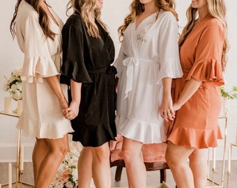 FLASH SALE Bridal Robe | Personalized Bridesmaids Robe | Bridesmaids Gift | Bridesmaid Robes | Bridal Party Robes | Bride Robes