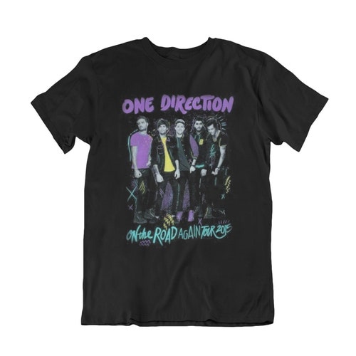 One Direction On The Road Again Tour 15 Merch T Shirt Etsy