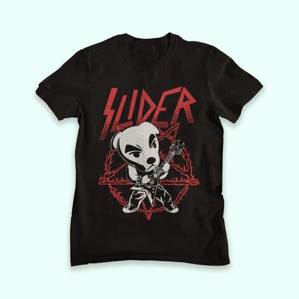 Slider Heavy Metal Cute Animal Crossing Unisex T-Shirt