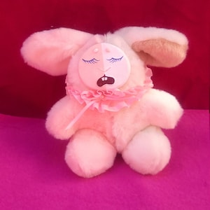 Melpomene The Tragedy Twin, clay face plush,  art doll, ooak, handmade, comedy tragedy