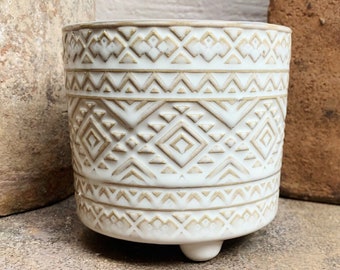 Aztec Ceramic Pot - Etsy