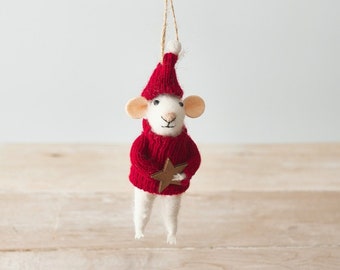 Red Bobble Jumper - Etsy UK