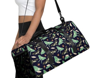 Luna Moth Duffle Bag