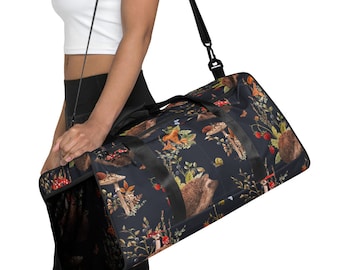 Whimsical Woodland Duffle Bag