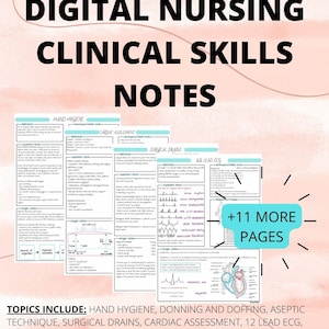 Comprehensive Clinical Skills Nursing Notes