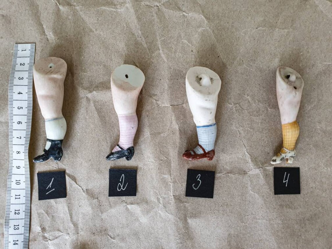 Rare Antique Doll Parts Antique Doll Parts Doll Legs Etsy