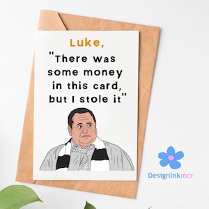 carte de joyeux anniversaire personnalisée Mike Ashley | carte de vœux de football | | newcastle United Card | de cartes NUFC Drôle de newcastle card