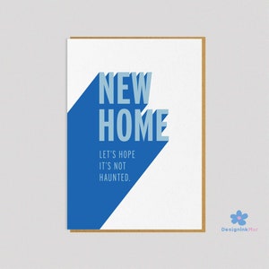 Inwijdingsfeestkaart, aangepaste nieuwe huiskaart, cadeau voor nieuwe huiseigenaar, gepersonaliseerd huisopwarmingscadeau, leuke gepersonaliseerde nieuwe huiskaart