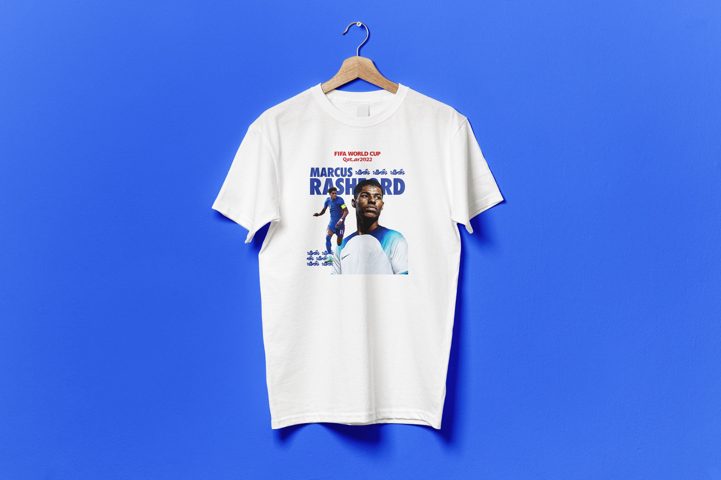 Discover Marcus Rashford T-Shirt | World Cup England T-Shirt | England T-Shirt