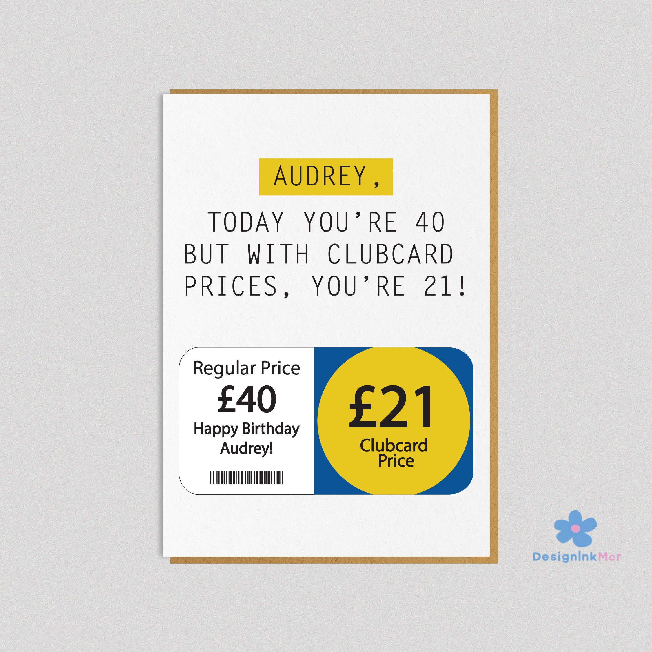 40th Birthday Card | Funny 40th Birthday Card | 40th Card For Women | 40th Card For Men | Personalised 40th Birthday Card | 40th Birthday