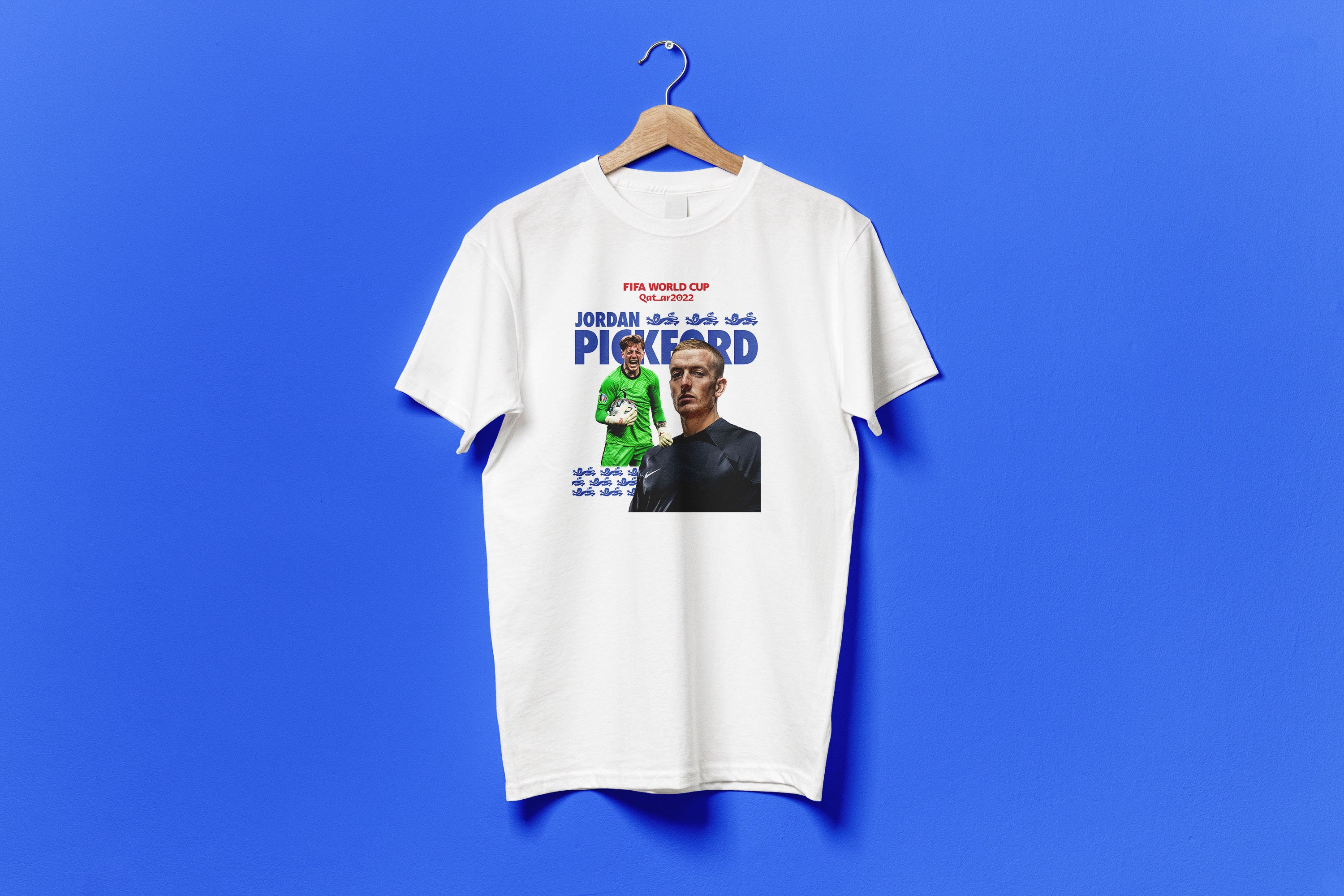 Discover Jordan Pickford T-Shirt | World Cup England T-Shirt | England T-Shirt