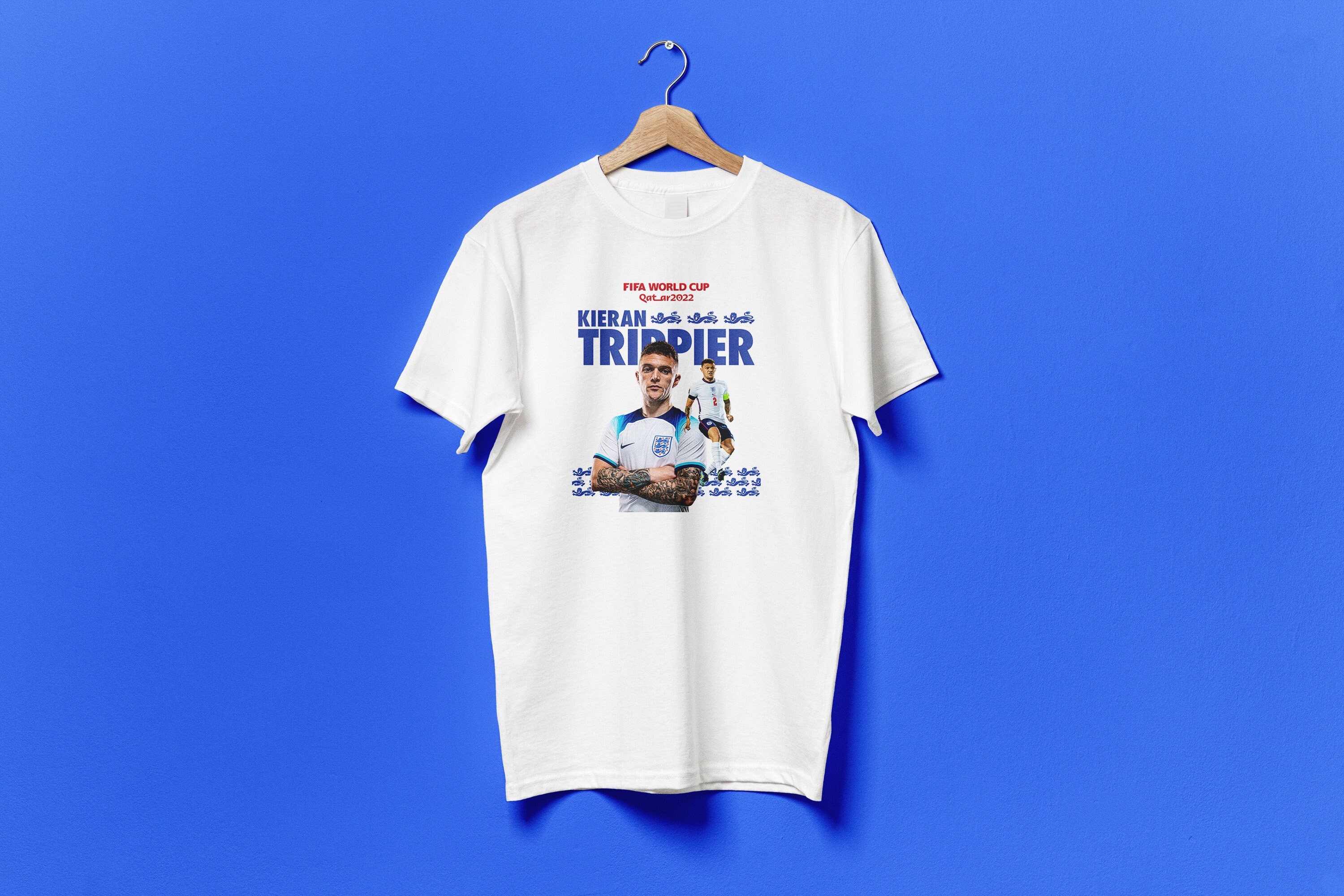 Discover Kieran Trippier T-Shirt | World Cup England T-Shirt | England T-Shirt