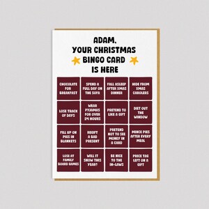 Personalised Christmas Card | Funny Christmas Card | XMAS Card | Christmas Gift | Funny Card | Christmas Card | Gift | XMAS Gift