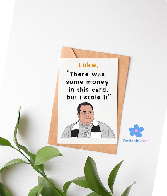 Personalised Mike Ashley Happy Birthday Card Football - Etsy