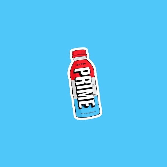 Prime Hydration Drink Beverage By Logan Paul- EMPTY Bottle - Blue
