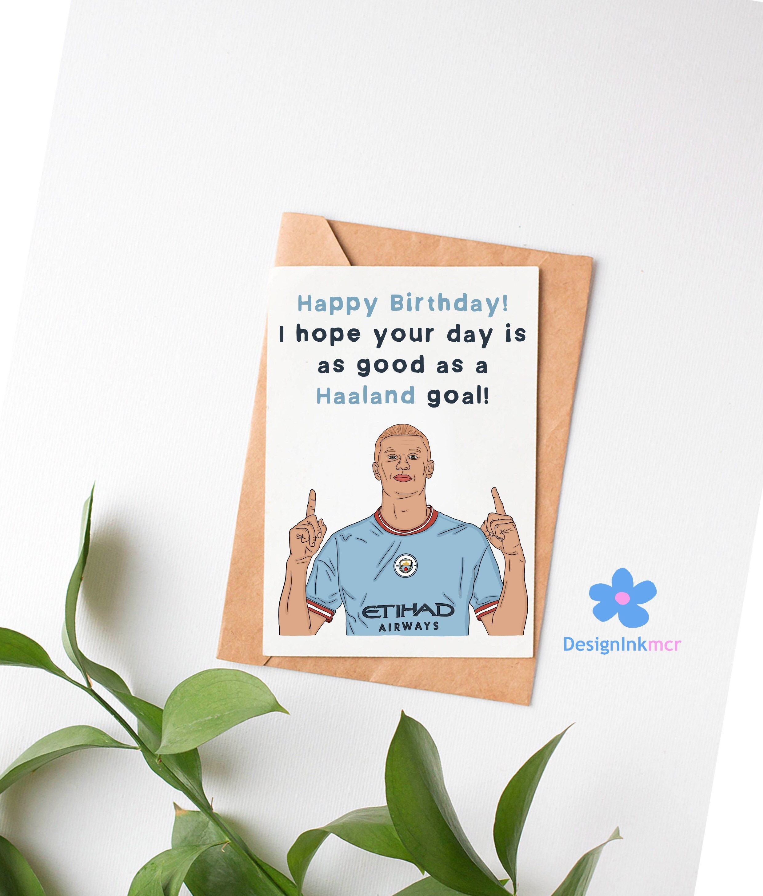 Erling Haaland Happy Birthday Card Haaland Card Football - Etsy Canada
