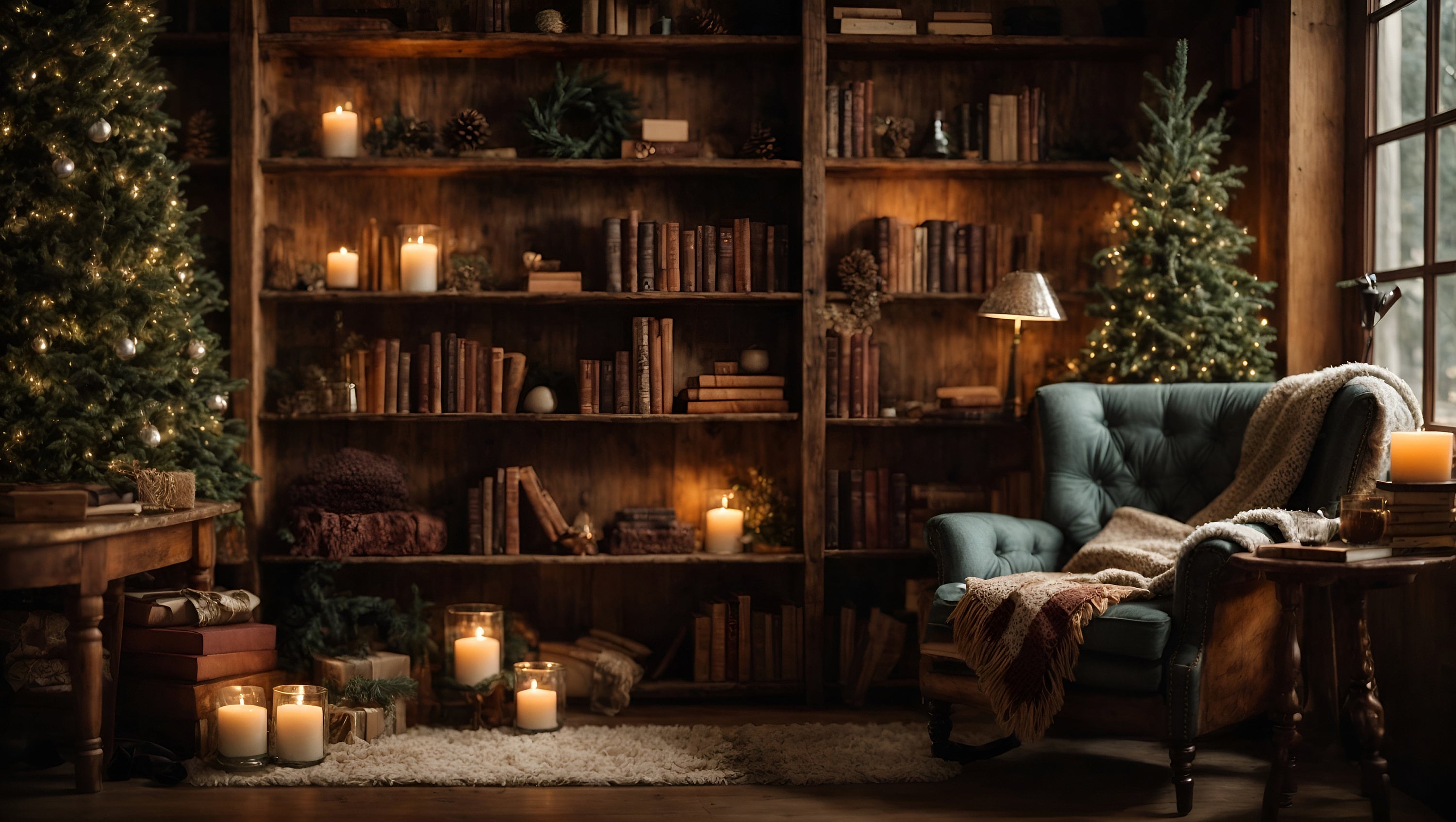 Christmas Background for Zoom Meetings, Holiday Virtual Zoom Background