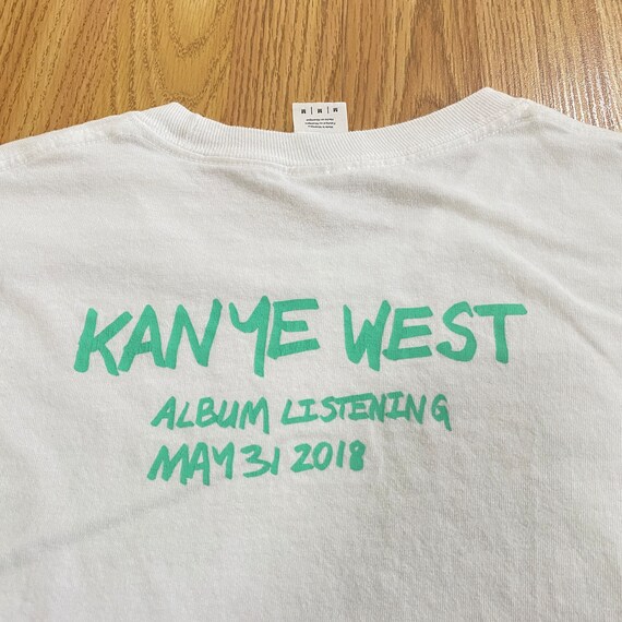Kanye West Wyoming Tour Long Sleeve T-shirt M | Rare 2018 Rap 