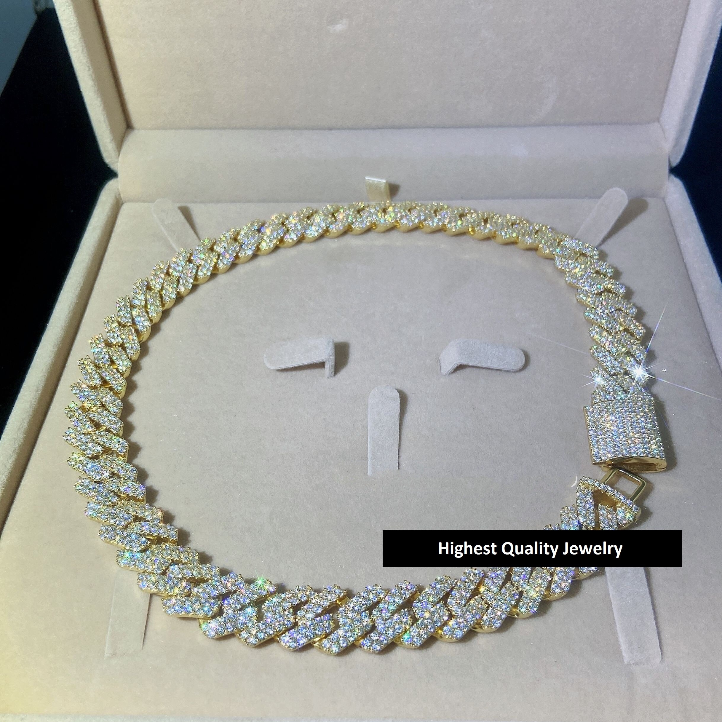 Tennis Necklace Ct GH VVS VS Diamonds In 18K White Gold 50 OFF