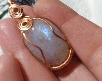 Moonstone Pendant,  Healing Crystal,  Birthstone