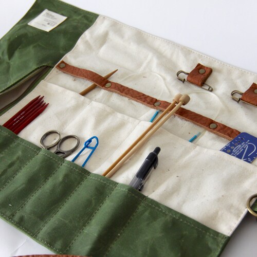 Organic Waxed Canvas Tool shops Wrap Roll