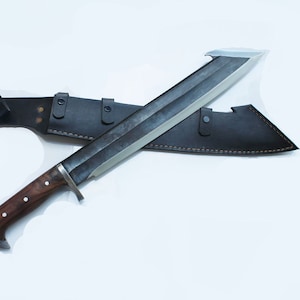 16.5 Inches long blade Mukti-Mukti knife-, handmade knife-kukri knife from Nepal, Fixed blade-very sharp blade with balance tempered Ready.