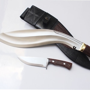 16 inches long Blade 1nd World version, Beast handmade gurkha kukri-kukri knife-from Nepal-Full tang handle-Tempered-Sharpen Ready for use.