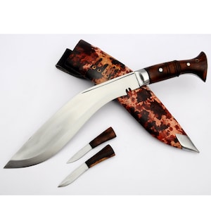 11 inches Blade Replica world war kukri-khukuri-knives-fixed blade kukri knife-working kukri knife-Tempered, Ready use-Working