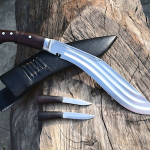 12 inches tin-chirra panawal, Beast kukri-khukuri-handmade gurkha kukri, from Nepal-Full Tempered-Sharpen