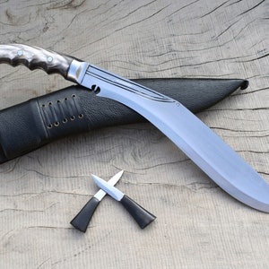 12 cali Sirupate super panawal, Bestia kukri-khukuri-ręcznie robiona gurkha kukri, z Nepalu-w pełni hartowana-ostrzona