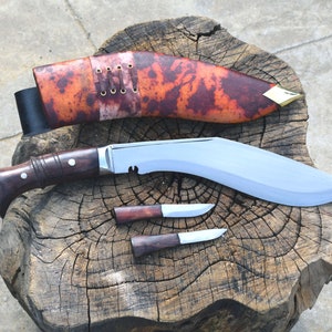Survival panawal-11 cali ostrze-bestia kukri-khukuri-ręcznie robione gurkha kukri, z Nepalu-pełne hartowane-ostrzone