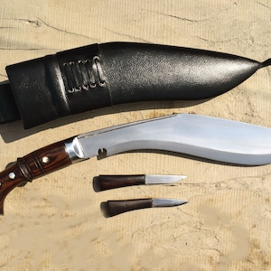 Survival panawal-12 cali ostrze-Bestia kukri-khukuri-ręcznie robione gurkha kukri, z Nepalu-pełne hartowane-ostrzone