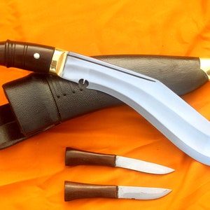 Nepalese Handmade/Gurkha Issue using Kukri-kukri knife-khukuri, Fighting & Survival knife from Nepal-Iraqi freedom (11 inch Blade)