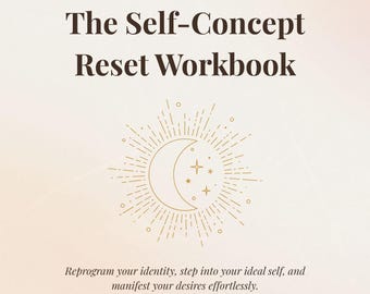 Self-Concept Reset Workbook | Law of Assumption & Manifestation Guide | 30-Day Digital PDF