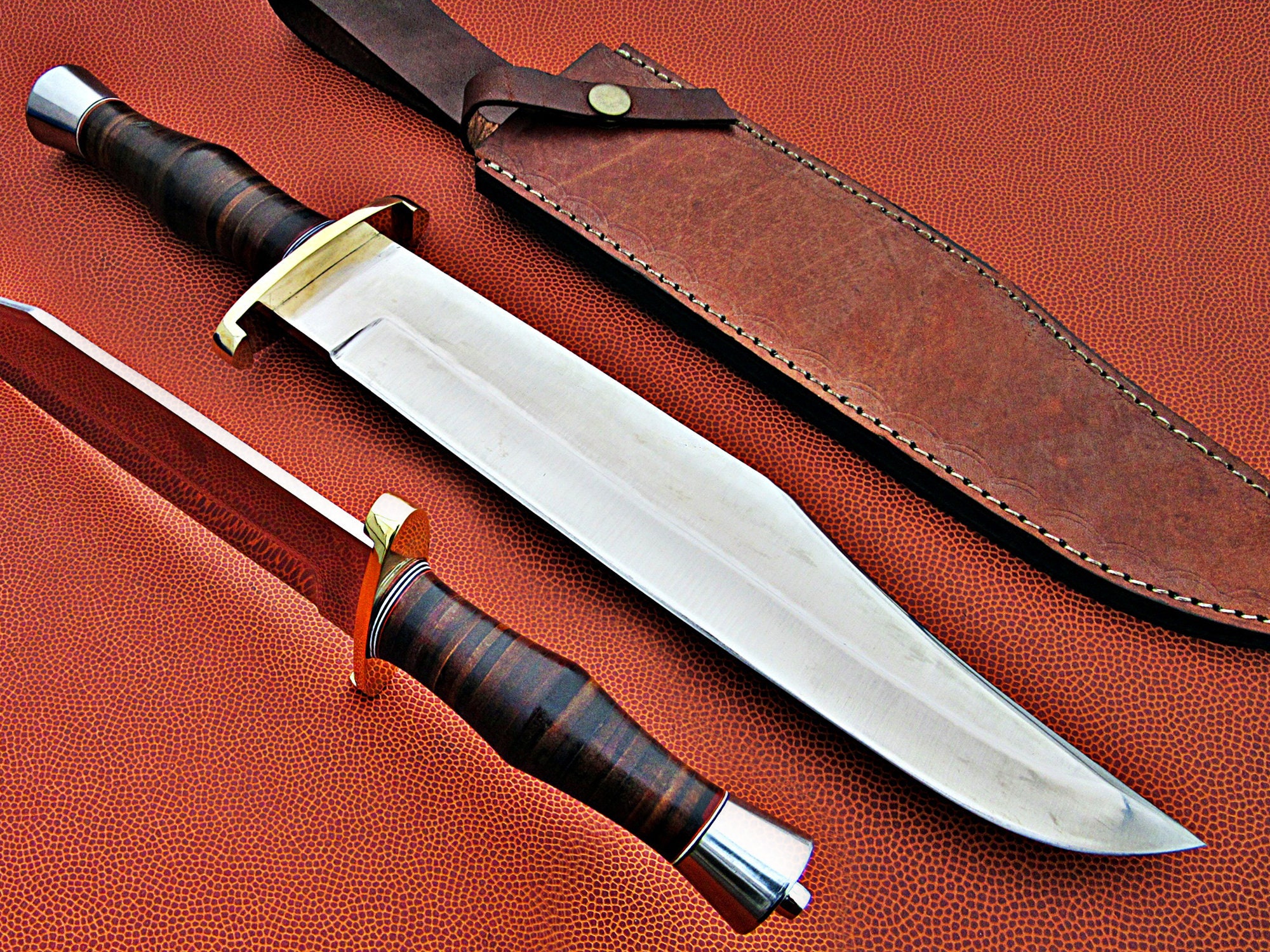  CooB Knife Finger Guard Bolster & Pommel for Custom Knife Knives  Making Handle, Hand-Casted Metal Knife Supplier Accessories (Set Fink NKVD  Bronze) : Home & Kitchen