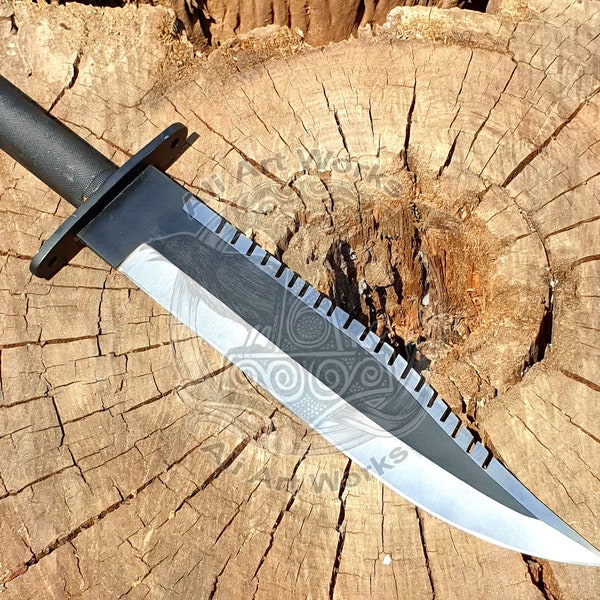 Rambo Knives Masterpiece Rambo First Blood Sylvester Stallone  Collection First Blood Part II Standard Edition Knife