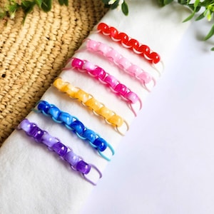 Kids Fidget Bracelet with Colourful Slider Beads  |  Cord Bracelet  |  Adjustable String Bracelet  |  Sensory Bracelet