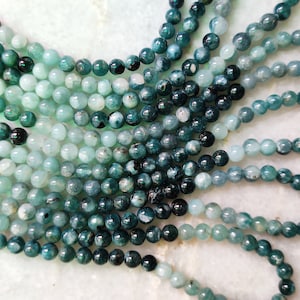 16 Inch AAA Natural Grandidierite Smooth Round Beads | Grandidierite Beads | Grandidierite Wholesale Beads For Jewelry Making Necklace |