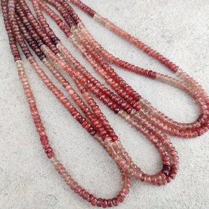 16 Inch AAA Natural Andesine Labradorite Faceted Rondelle Beads | Andesine Beads | Wholesale Beads For Jewelry Making | Beads Supplier |