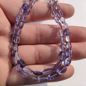 8 Inch Iolite Beads AAA Natural Iolite Faceted Fancy Cube Beads 6-7 mm Faceted Iolite Beads Wholesale beads Faceted cube Beads