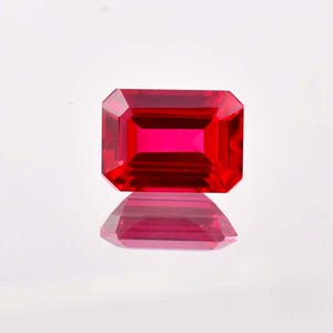Rubis Traité Rouge/rose Mozambique 3,72 Carats - Taille 9.1x7.8x4.9mm