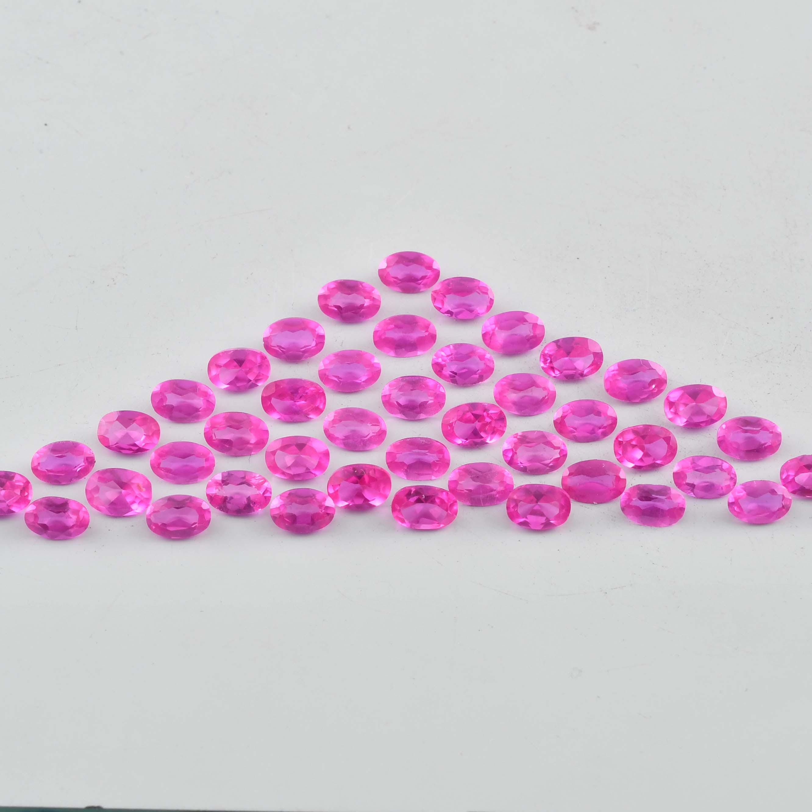 6 X 4 MM Flawless 234 Pieces Lot Oval Cut Total 118.05 Ct Natural Royal  Pink Ceylon Sapphire GIT Certificate Heart Touching Loose Gemstone - Etsy UK