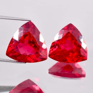 14 x 14 MM PAR Felfri 32,05 Ct Naturlig Mozambique Blodröd Rubin Ädelsten GIT-certifierad Värdefull Hjärtrörande Hisnande Lös Ädelsten