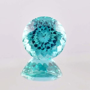 Flawless Blue Green Bi-Color Ceylon Parti Sapphire Round Cut, GIT Certified Use Making Ring & Jewelry Loose Gemstone All Size Available