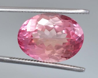 17 x 13 MM AAA+ 16.15 カラット 完璧なバイカラー パパラチャ 