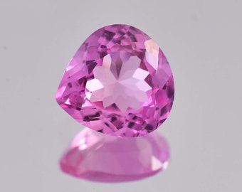 11 x 11 MM 5,35 Ct 100% natuurlijke Ceylon roze spinel perfecte hart geslepen losse edelsteen met gratis GIT gecertificeerde zeer goede kwaliteit voor maakring