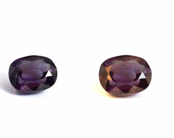 12 x 9 MM Color-Change Alexandrite 6.40 Ct Natural GIT Certified Perfect Oval Cut Making Ring, Jewelry And Gift For Her Loose Gemstone