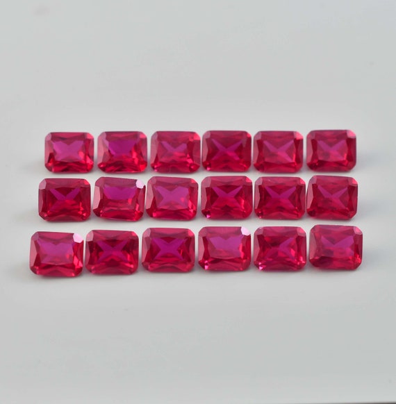 Pietra Preziosa Naturale Di Rubino Rosso Da 1,53 Ct - Pietra Portafortuna Rotonda Sfaccettata Per Il Mese Di Luglio - Italia - Foto 6