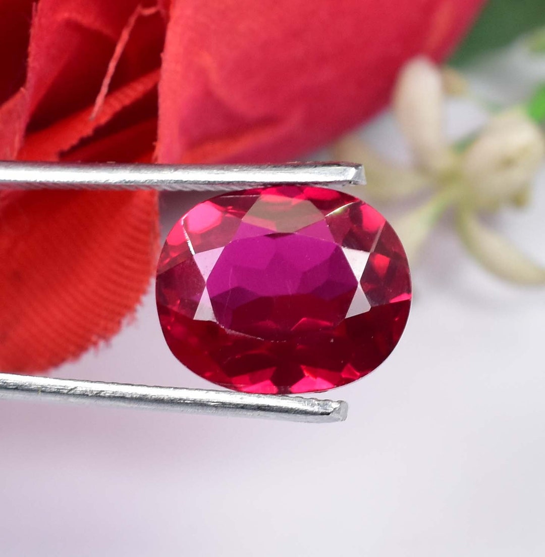 14 X 11 MM AAA 10.65 Ct Natural Mozambique Blood Red Ruby Oval Cut ...