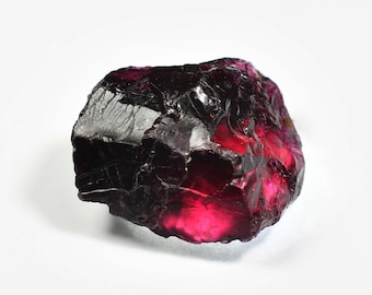 AAA+ 191,15 Ct Bardzo rzadki naturalny czerwony painit surowy nieogrzewany birmański szlifowany GIT Certyfikat Bardzo dobrej jakości czerwony painit rzadki wydobywany z ziemi surowy